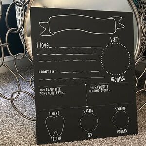 Pearhead Brown Chalkboard